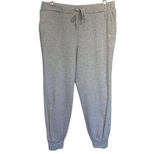 Juicy Couture Gray 100% Cotton Jogger Pants w/ Drawstring Waist Womens Size 1X